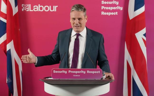 El líder del partido Laborista Keir Starmer. El líder del partido Laborista Keir Starmer.