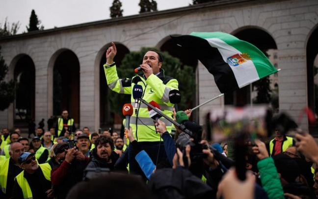 Manuel Hernández, presidente de la Plataforma para la Defensa del Sector de Transporte.