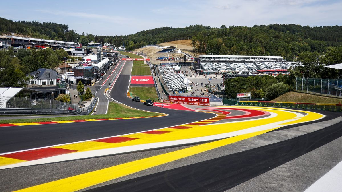 Gran Premio de Bélgica de Fórmula 1, en Spa-Francorchamps.