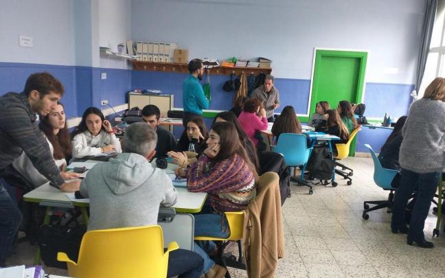 Sesión de trabajo de Giltza en Elizondo Sesión de trabajo de Giltza en Elizondo