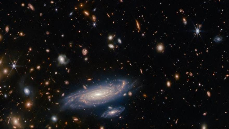 Webb capta en acción la formación de las primeras galaxias.