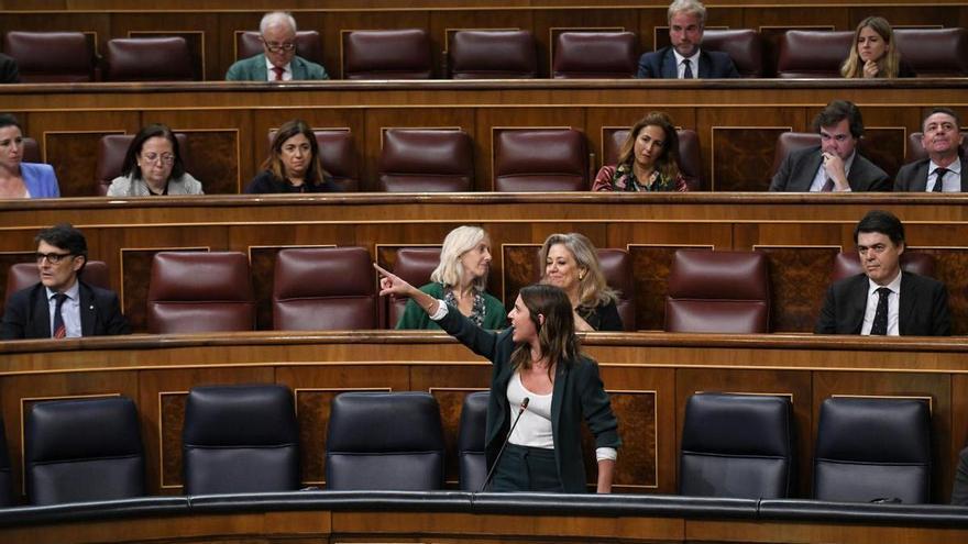 Toscano y Montero protagonizan un tenso momento en el Congreso