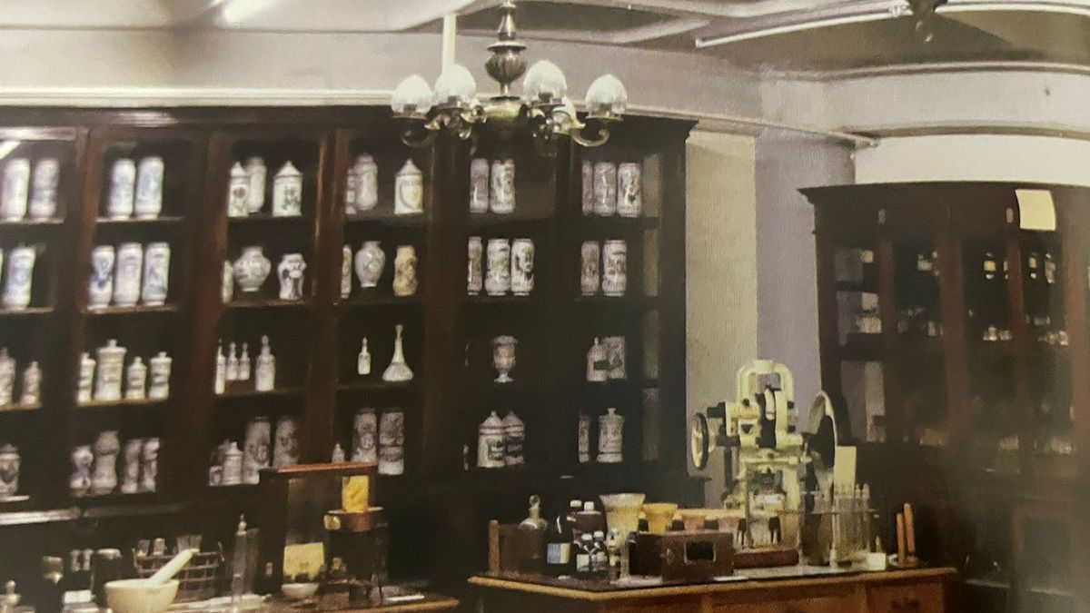 Una de las salas del museo de la Medicina de la UPV.