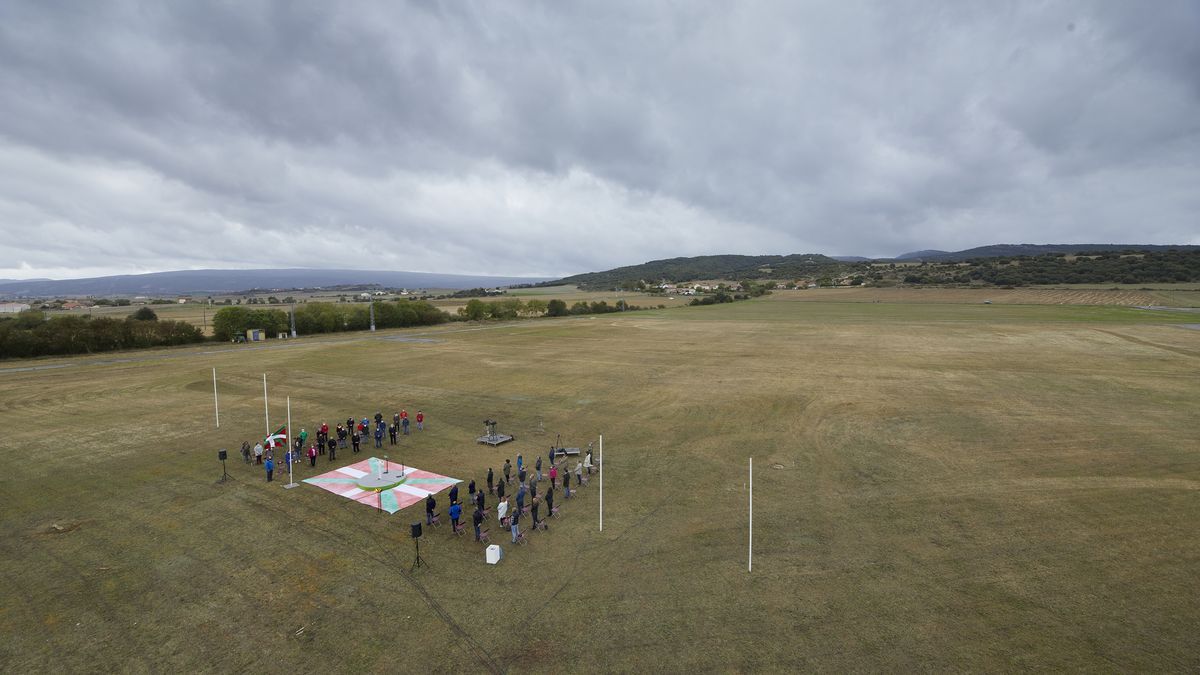 2020. Imagen inédita de las campas de Foronda vacías.