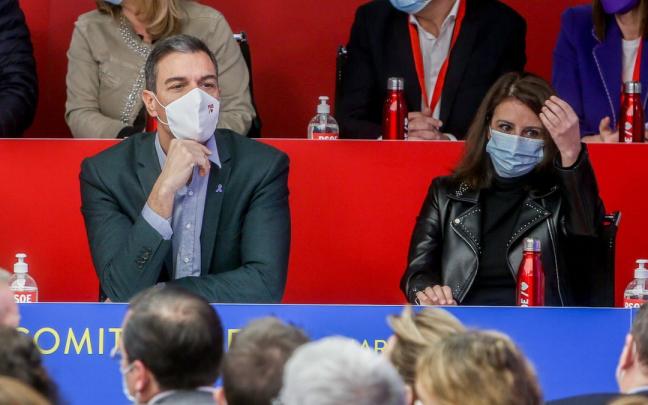 Imagen de una reunión del Comité Federal del PSOE.