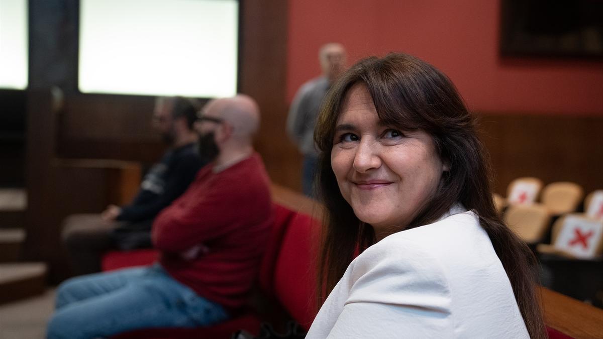La presidenta de Junts, Laura Borràs.