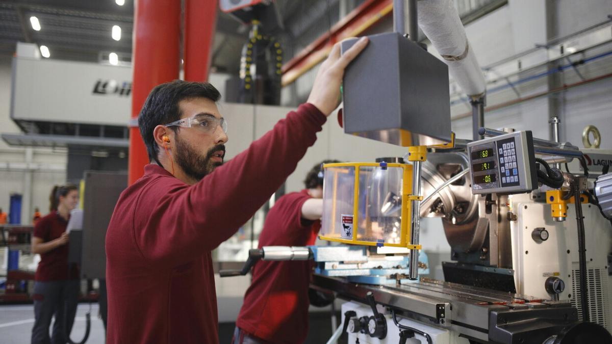 La industria vasca ha mantenido el ritmo de crecimiento los últimos meses.