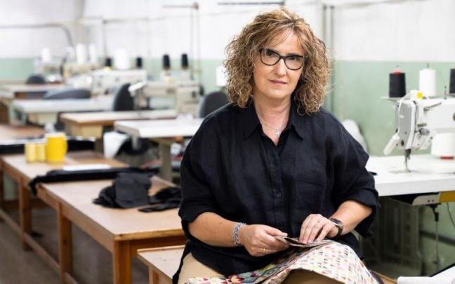 Isabel Izquierdo, propietaria de Confecciones Eyfe.