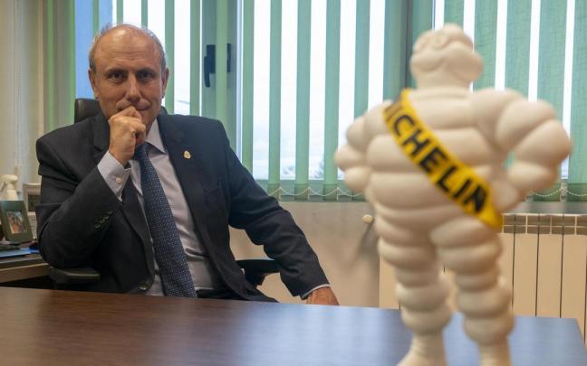 César Moñux Chércoles, director general de Michelin Vitoria