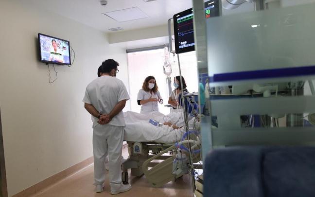 UCI del Hospital de Galdakao. UCI del Hospital de Galdakao.
