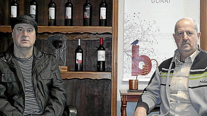 Fernando y Ramón Llorens, socios de la bodega.