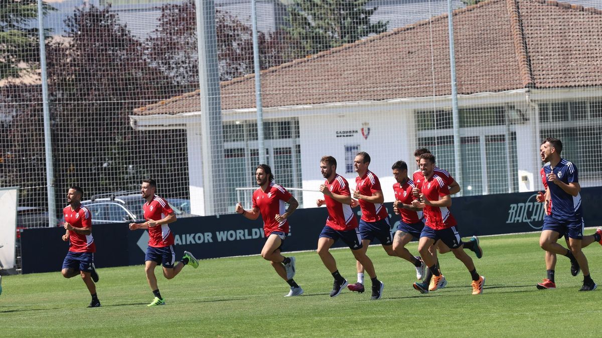 Entrenamiento de Osasuna