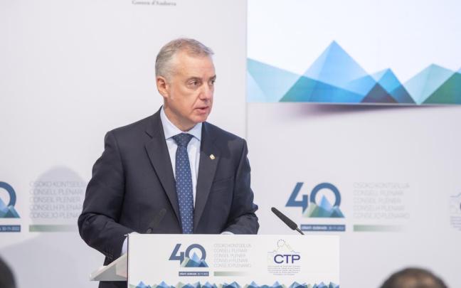 El lehendakari, I&ntilde;igo Urkullu.