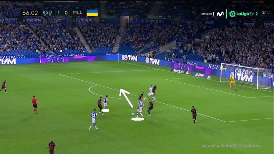 La nueva situación, en un principio, permitió a los locales crear ocasiones para sentenciar el partido. Gran actuación de Sorloth, quien supo interpretar en cada fase del encuentro cuál era su papel. En este tramo del duelo le tocó ejercer de asistente.