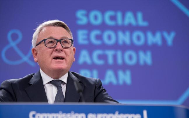 El comisario europeo de Empleo, Nicolas Schmit. El comisario europeo de Empleo, Nicolas Schmit.