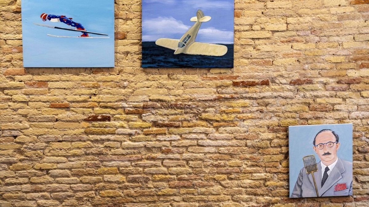 Los vuelos, metáfora de la posibilidad de reconstrucción tras la caída, y un retrato de José Antonio Aguirre.