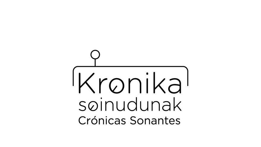 'Kronika soinudunak' programaren kartela.