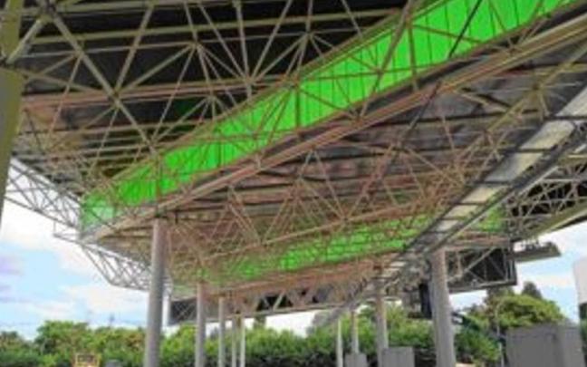 Estado actual de las obras de las futuras cocheras de Tuvisa