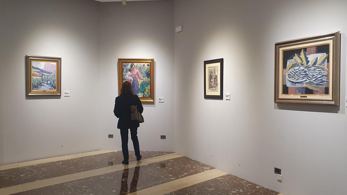 Un matrimonio dona 15 obras a las Juntas Generales de Bizkaia