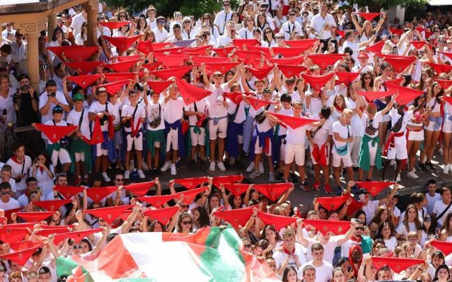 Estalla la fiesta en Tafalla