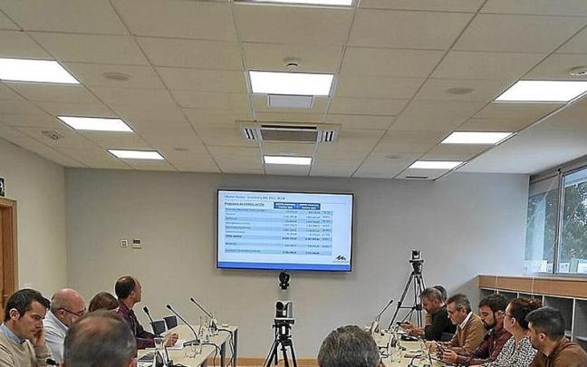 La Asamblea de Servicios de Txingudi de esta semana. | FOTO: N.G.