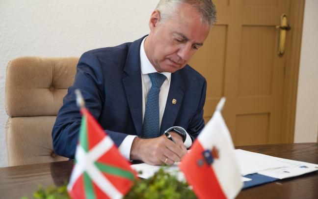 El Lehendakari, I&ntilde;igo Urkullu.