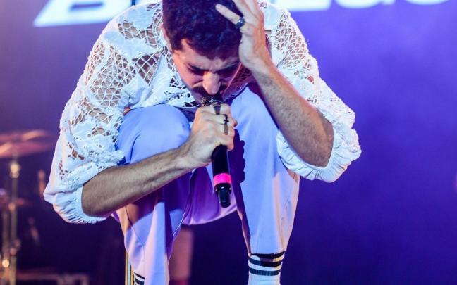 Concierto de Bulego en Abandoibarra durante la Aste Nagusia.