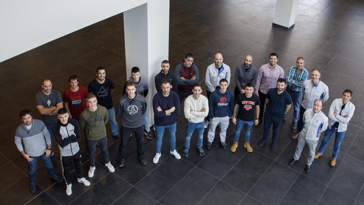 Participantes en el Día del Aprendiz de Volkswagen Navarra