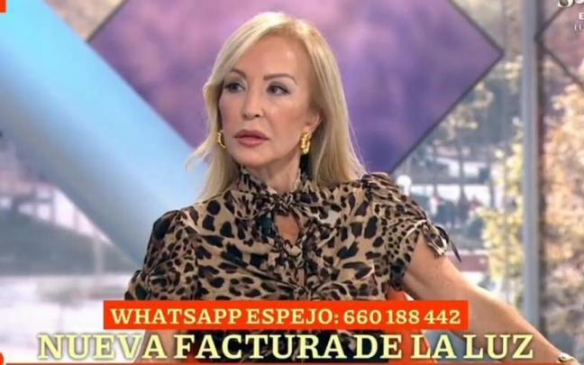 Carmen Lomana, en 'Espejo Público'. Carmen Lomana, en 'Espejo Público'.