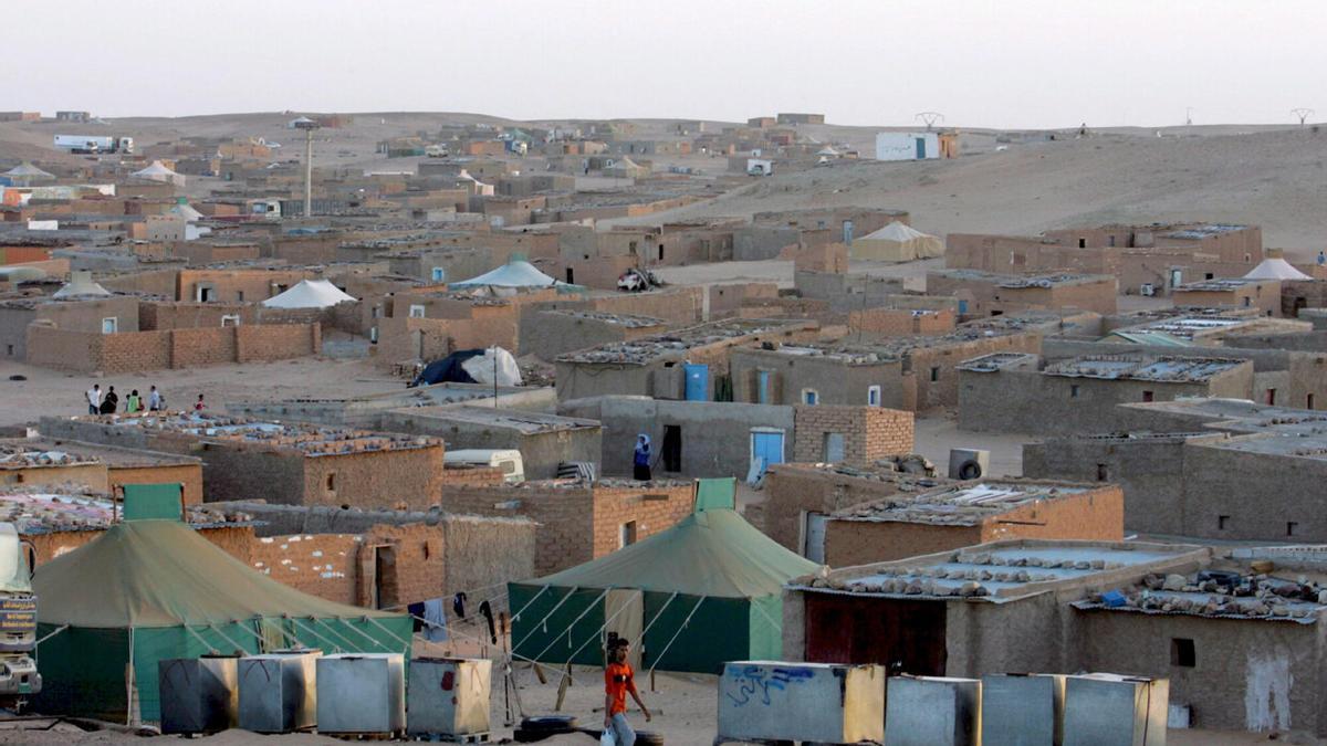 Vista de uno de los campamentos de refugiados saharauis en Tinduf (Argelia).