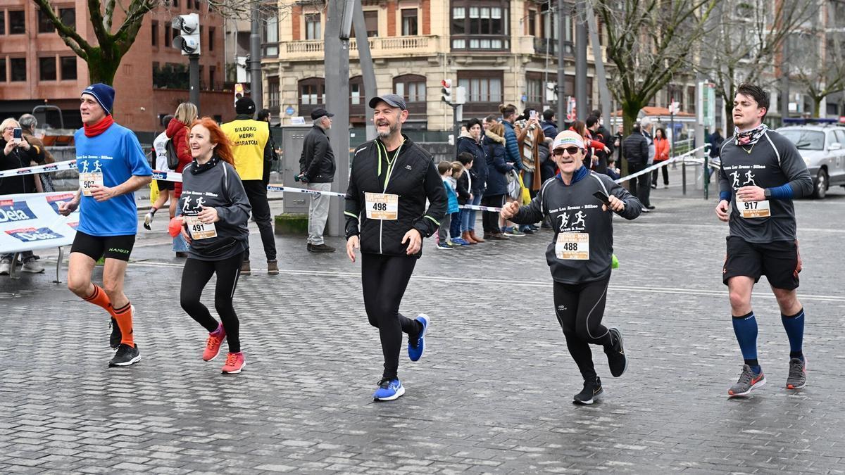 La carrera Las Arenas-Bilbao, en imágenes