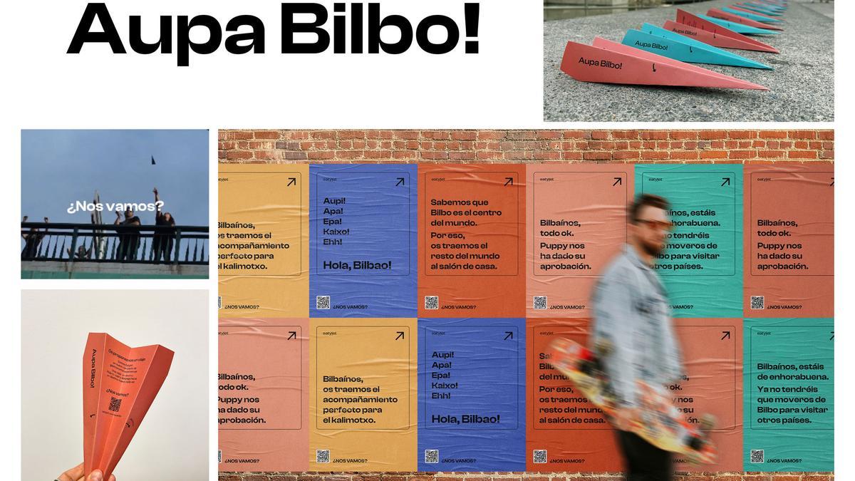 Trabajo del estudio de diseño gráfico Avocado para Eatyjet