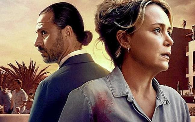 Cartel de la serie ‘Fuego cruzado’.