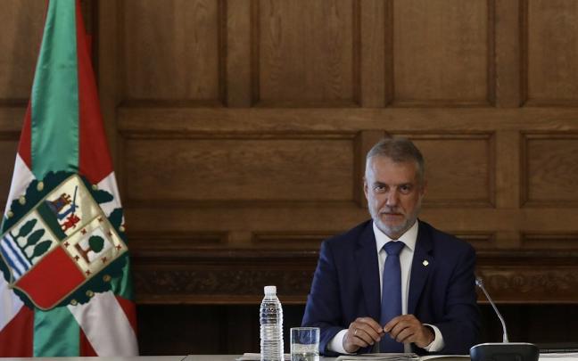 El lehendakari, Iñigo Urkullu, en el Consejo de Gobierno El lehendakari, Iñigo Urkullu, en el Consejo de Gobierno