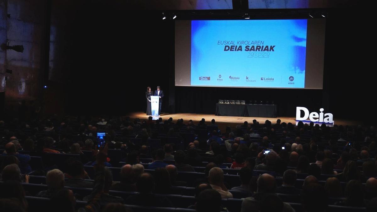Entrega de los Euskal Kirolaren DEIA Sariak
