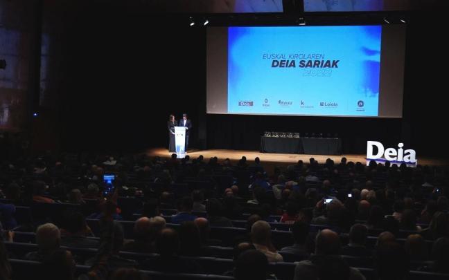 Entrega de los Euskal Kirolaren DEIA Sariak Entrega de los Euskal Kirolaren DEIA Sariak