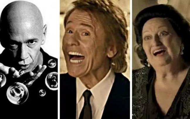 El calvo de la lotería, Raphael y Montserrat Caballé, tres protagonistas de anuncios que han impactado.