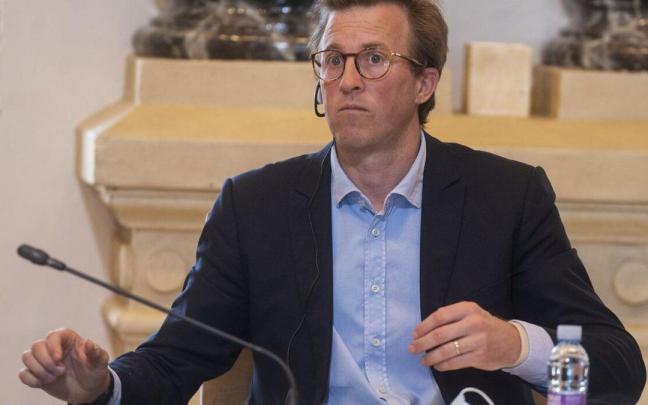 Borja Corominas, actual portavoz del PP en el Ayuntamiento de Donostia Borja Corominas, actual portavoz del PP en el Ayuntamiento de Donostia