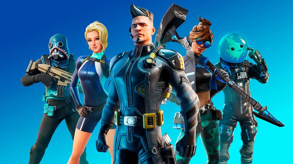 Personajes de 'Fortnite'.