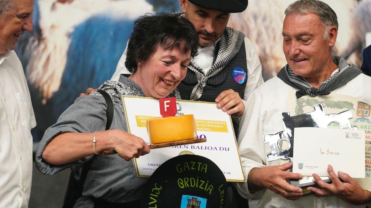 La Lece, ganadora del concurso de Queso Idiazabal de Ordizia