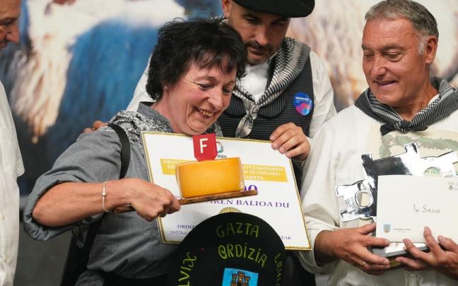 La Lece, ganadora del concurso de Queso Idiazabal de Ordizia