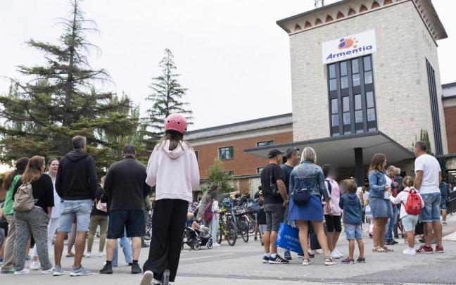 La Ikastola Armentia ha sido la primera en comenzar el curso 2022-23 en Vitoria La Ikastola Armentia ha sido la primera en comenzar el curso 2022-23 en Vitoria
