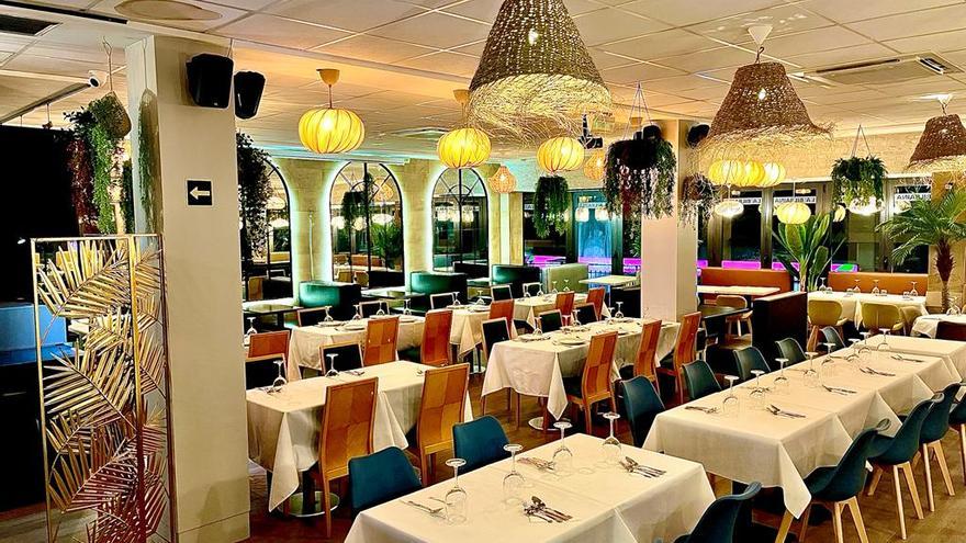 Imagen del renovado comedor del Restaurante La Bilbaína