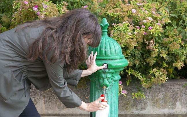 Recogida de una muestra de agua