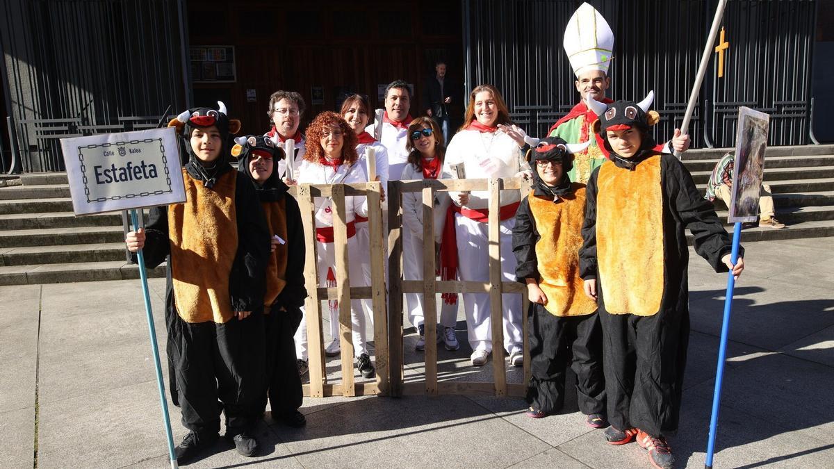 Ander, Eneko, Amagoia, Núria, Ainhoa, Nati, José Luis, Gaizka, Javi y Unai