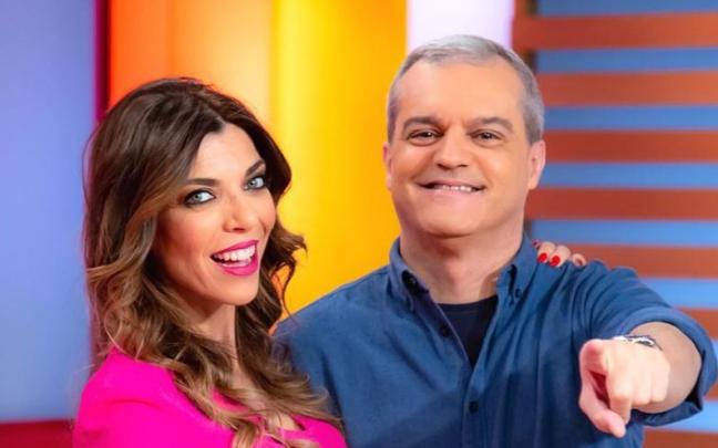 Gloria Santoro y Ramón García en el programa 'En compañía' Gloria Santoro y Ramón García en el programa 'En compañía'