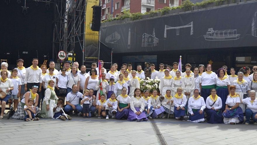 San Roke vuelve a reunir a un Portugalete vestido de gala por su 700 aniversario