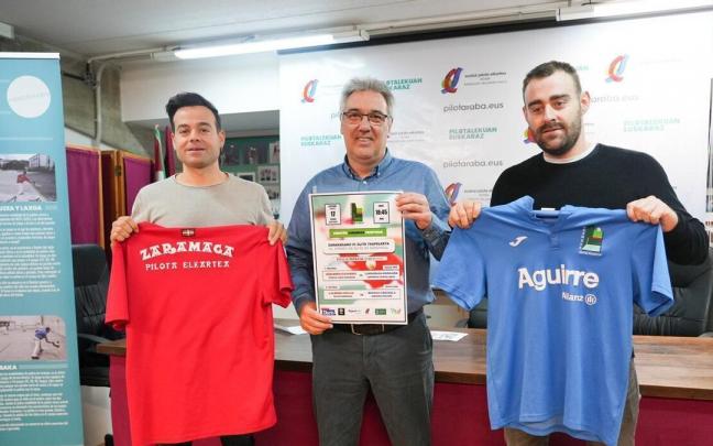 Mikel Rafael, Bordege e Isasmendi han presentado esta mañana el torneo Mikel Rafael, Bordege e Isasmendi han presentado esta mañana el torneo