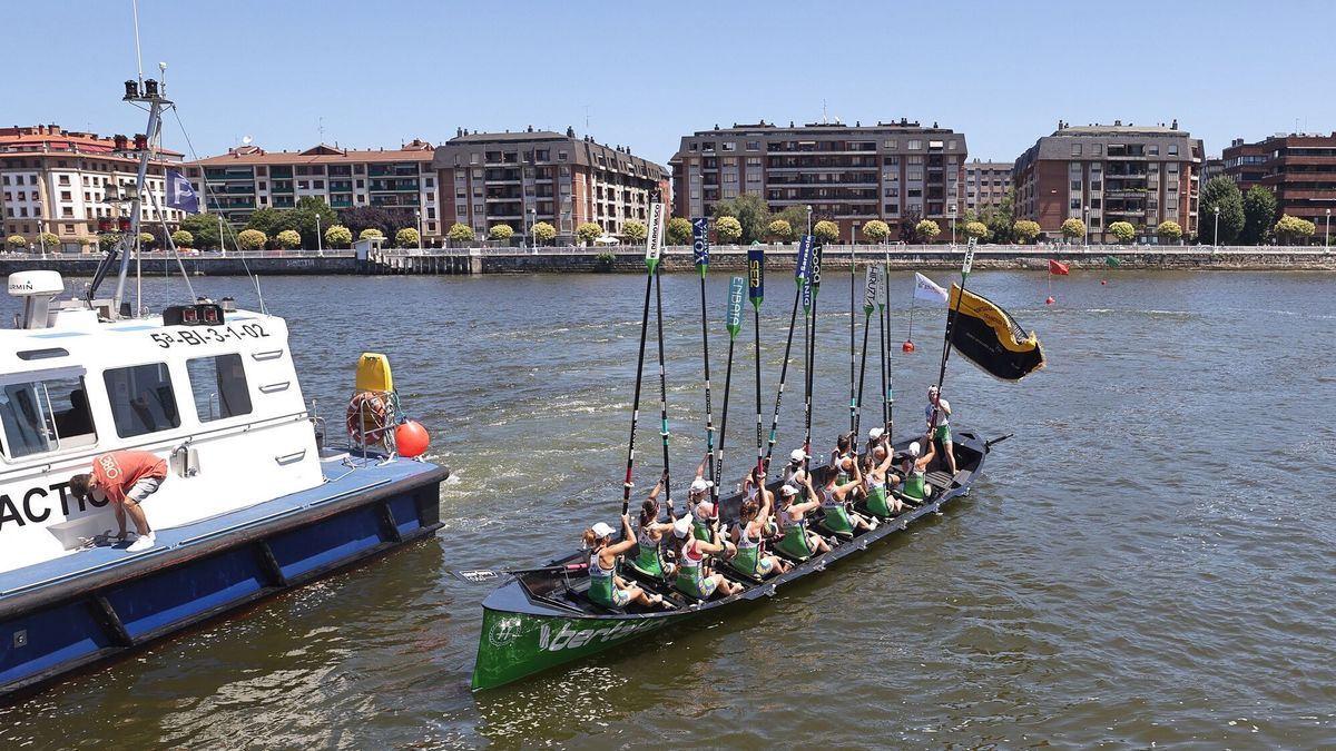 Hondarribia gana en Portugalete y comparte el liderato con Hibaika