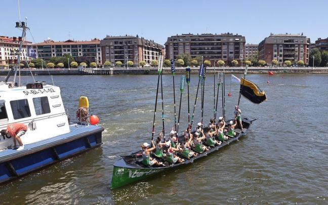 Hondarribia gana en Portugalete y comparte el liderato con Hibaika